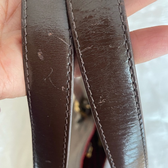 Louis Vuitton Hampstead MM Demier Ebene Brown and Red Tote Bag - Picture 12 of 14